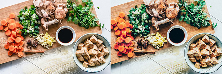 42 پریست لایت روم مواد غذایی 2022 حرفه ای Food Blogger Lightroom Presets