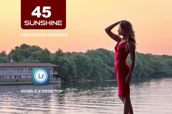 45 پریست لایت روم 2022 حرفه ای تم تابش آفتاب Sunshine Lightroom Presets