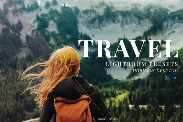 20 پریست لایت روم حرفه ای 2022 عکس سفر Travel Lightroom Presets