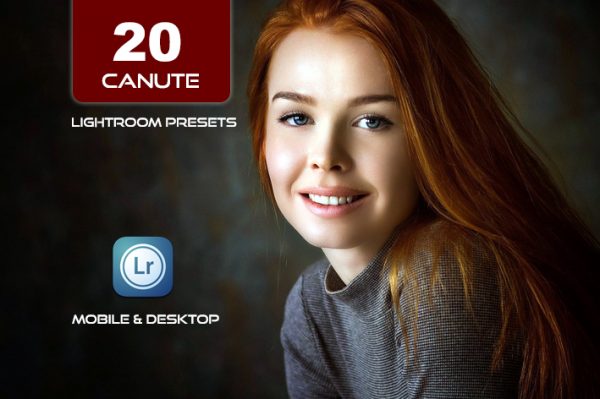 20 پریست لایت روم حرفه ای رنگی تم رنگ گرم Canute Lightroom Preset