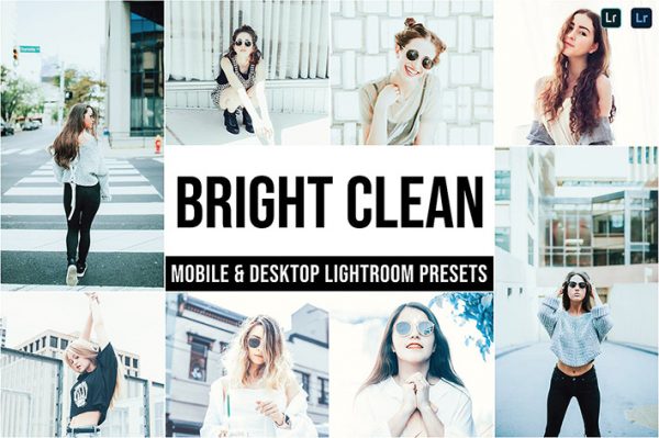 20 پریست لایت روم رنگی 2022 تم روشن Bright Clean Lightroom Presets