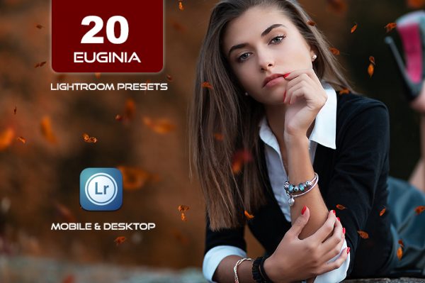 20 پریست لایت روم پرتره حرفه ای 2022 رنگی Euginia Lightroom Preset