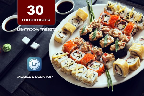 30 پریست لایت روم 2022 عکاسی مواد غذایی Foodblogger Lightroom Presets
