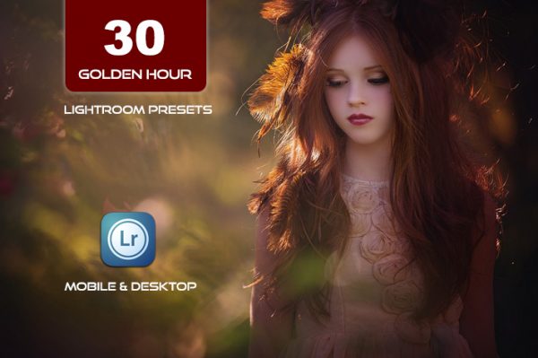 30 پریست لایت روم رنگی 2022 تم ساعت طلایی Golden Hour Lightroom Presets