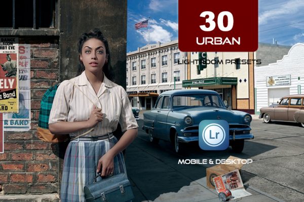 30 پریست لایت روم رنگی 2022 تم عکاسی شهری Urban Lightroom Presets