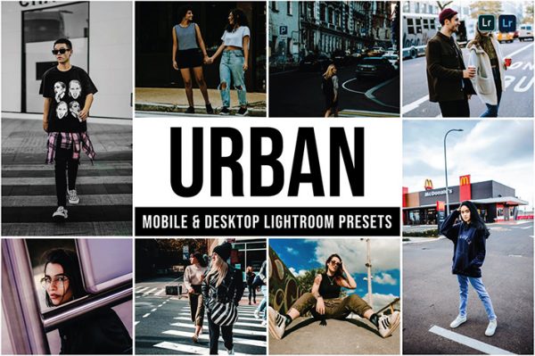30 پریست لایت روم رنگی 2022 تم عکاسی شهری Urban Lightroom Presets