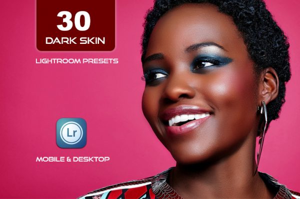 30 پریست لایت روم رنگی 2022 تم پوست تیره Dark Skin Lightroom Presets