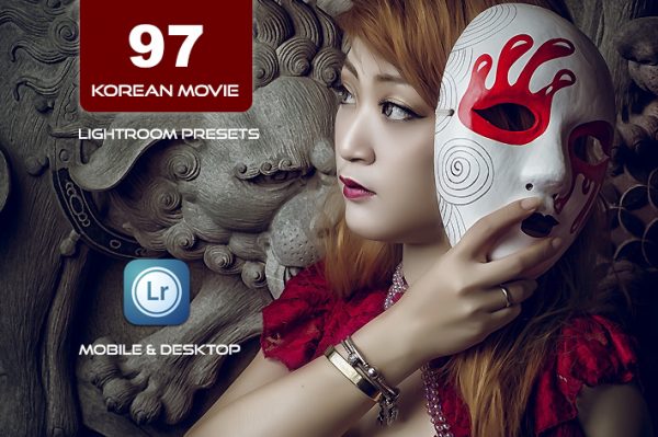 97 پریست لایت روم سینمایی و لات رنگی و اکشن فتوشاپ فیلم کره ای Korean Movie Lightroom Presets