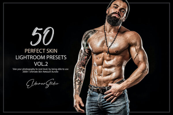 100 پریست لایت روم حرفه ای تصاویر ورزشی Perfect Skin Lightroom Presets Vol. 2