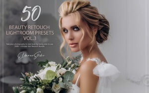 100پریست لایت روم رتوش عکس عروسی حرفه ای Beauty Retouch Lightroom Presets Vol. 3