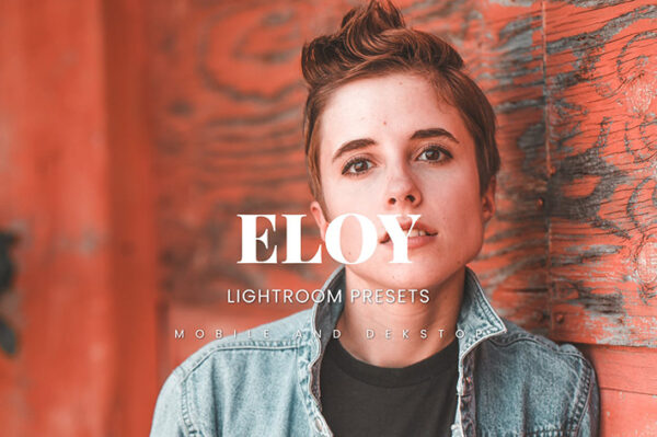20 پریست لایت روم حرفه ای عکس پرتره تم رنگی سینمایی Eloy Lightroom Presets