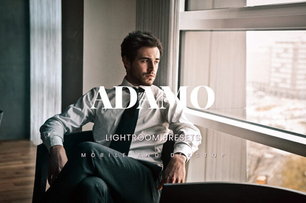 20 پریست لایت روم پرتره سینمایی مردانه 2022 حرفه ای Adamo Lightroom Presets