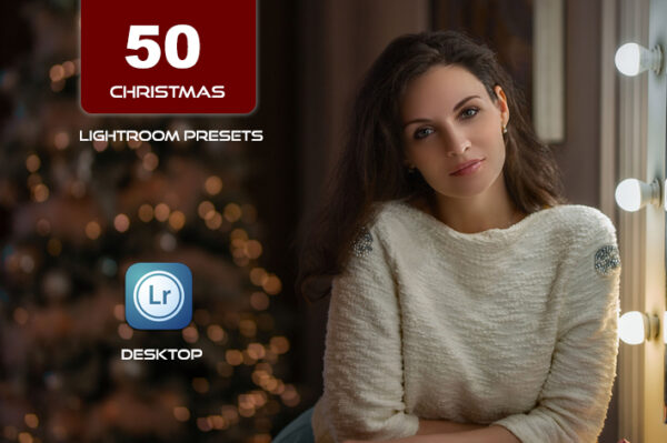 50 پریست لایت روم 2022 عکس کریسمس Christmas Lightroom Presets