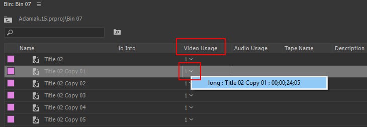 How to Find Where You Used a Clip in Premiere Pro How to Find Where You Used a Clip in Premiere Pro