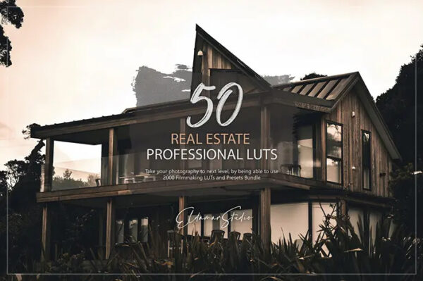 150 پریست لایت روم 1401 و لات رنگی آژانس املاک Real Estate LUTs and Presets Pack