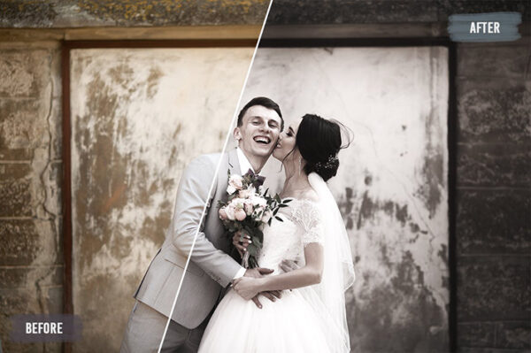 150 پریست لایت روم عکس عروسی 2022 حرفه ای Avantgarde Wedding Presets Pack