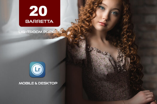 20 پریست لایت روم حرفه ای رنگی فضای باز تم فشن Barretta Lightroom Presets