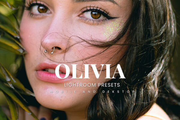 20 پریست لایت روم حرفه ای عکس پرتره تم رنگی سرد Olivia Lightroom Presets