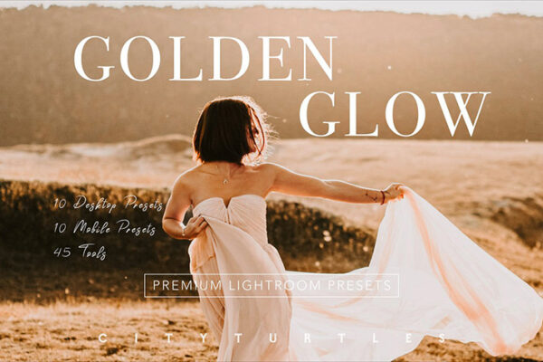 65 پریست لایت روم تم آفتاب طلایی درخشان Sunny GOLDEN GLOW Lightroom Presets