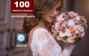 100 پریست لایت روم آپدیت 2022 عروسی و پرتره Lightroom Presets Bundle