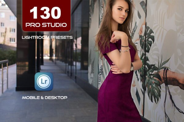 130 پریست لایت روم رنگی 2022 حرفه ای Pro Studio Lightroom Presets Bundle