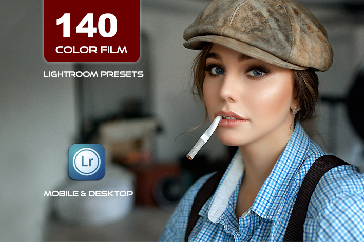 140 پریست لایت روم سینمایی 2022 و براش لایت روم Color Film Lightroom Presets