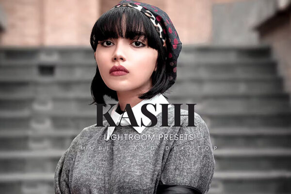 20 پریست لایت روم حرفه ای رنگی سینمایی Kasih Lightroom Presets