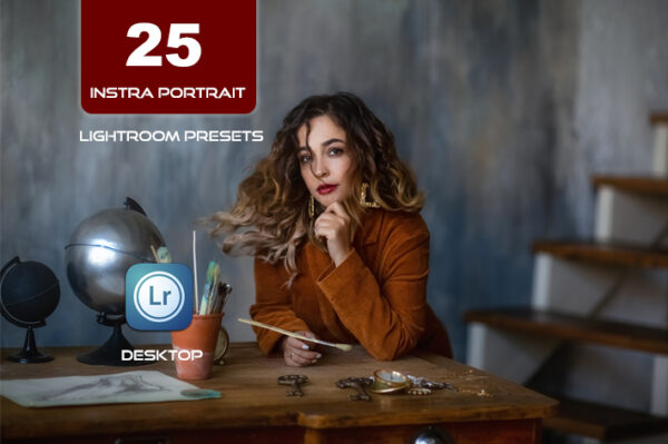 25 پریست لایت روم پرتره اینستاگرام 2022 حرفه ای Instra Portrait Lightroom Presets