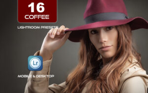 16 پریست لایت روم 2022 موبایل و دسکتاپ تم قهوه ای Coffee Lightroom Presets