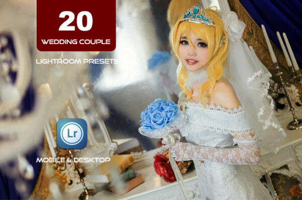 20 پریست لایت روم عروسی 2022 حرفه ای Wedding Couple Lightroom Presets