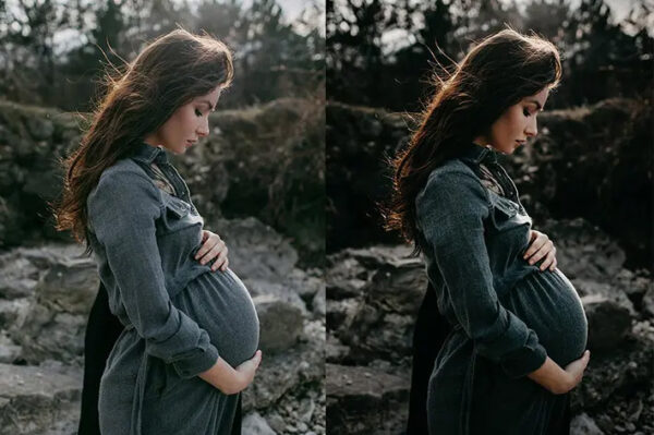 40 پریست لایت روم حرفه ای 2022 رنگی عکاسی بارداری Maternity Lightroom Presets