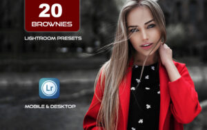 20 پریست لایت روم حرفه ای 2022 رنگی تم عشق Brownies Lightroom Presets