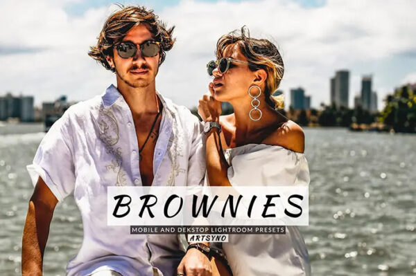 20 پریست لایت روم حرفه ای 2022 رنگی تم عشق Brownies Lightroom Presets