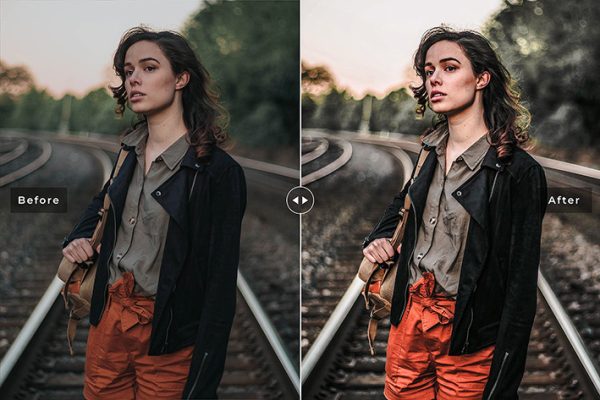 40 پریست لایت روم و کمرا راو و اکشن کمرا راو فتوشاپ تم فشن استایل Hide Away Lightroom Presets