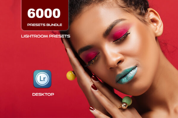 ۶۰۰۰ پریست لایت روم ۲۰۲۲ حرفه ای ویژه آتلیه عکاسی Lightroom Presets Bundle