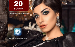 20 پریست لایت روم حرفه ای عکس پرتره تم رانیا Rania Lightroom Presets