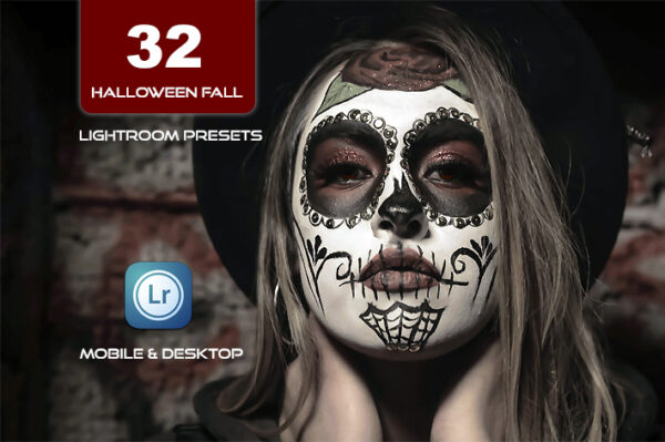 32 پریست ترسناک لایت روم جشن هالووین Halloween Fall Lightroom Presets