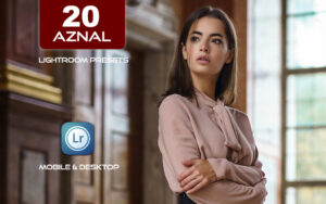 20 پریست لایت روم حرفه ای 2022 رنگی تم قهوه ای Aznal Lightroom Presets