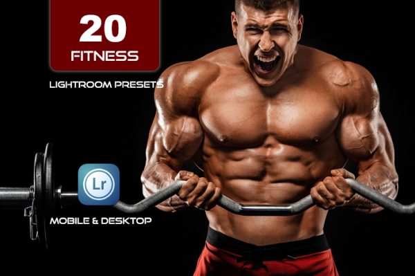 20 پریست لایت روم ویرایش عکس ورزشی 2021 حرفه ای Fitness Lightroom Presets