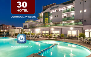 30 پریست لایت روم 2022 حرفه ای تم هتل Hotel Lightroom Presets