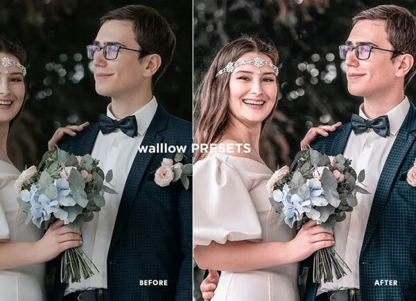45 پریست لایت روم عروسی 2022 حرفه ای تم روز عروسی Wedding Day Lightroom Presets