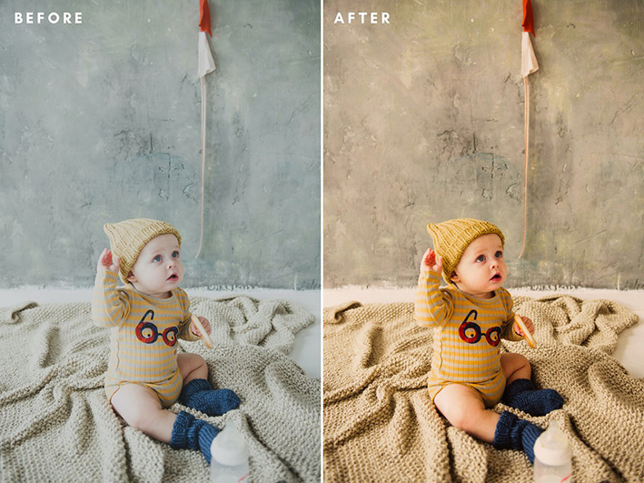 20 پریست لایت روم عکس کودک 2022 حرفه ای Babies Lightroom Presets