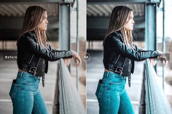 40 پریست لایت روم پرتره و کمرا راو و اکشن کمرا راو فتوشاپ تم آبی Prussian Blue Lightroom Presets