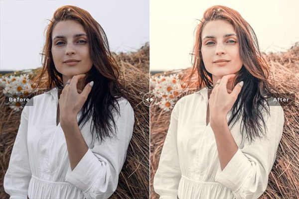 40 پریست لایت روم پرتره و کمرا راو و اکشن کمرا راو فتوشاپ تم خاکی Khaki Lightroom Presets