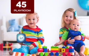 45 پریست لایت روم 2023 جدید تم اتاق بازی کودکان Playroom Children Lightroom Presets