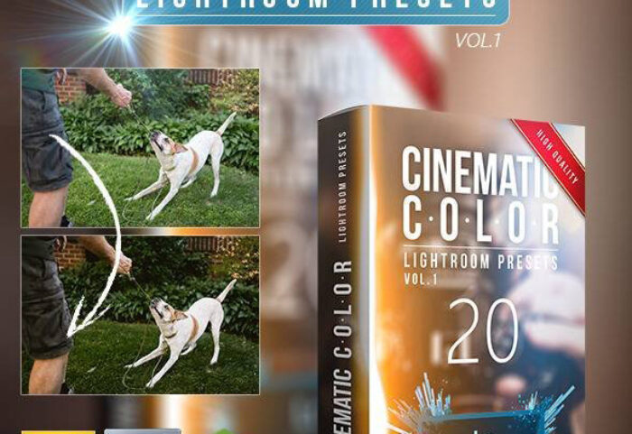 20 Cinematic Color Lightroom Presets