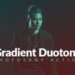 دانلود 50 اکشن فتوشاپ بنام Gradient Duotone Effects Photoshop Action