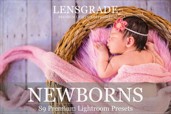 دانلود 89 پریست لایت روم مخصوص نوزاد Lightroom Presets for Newborn & Baby