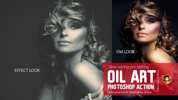 دانلود اکشن بسیار زیبای فتوشاپ Colorfull Oil Art Action