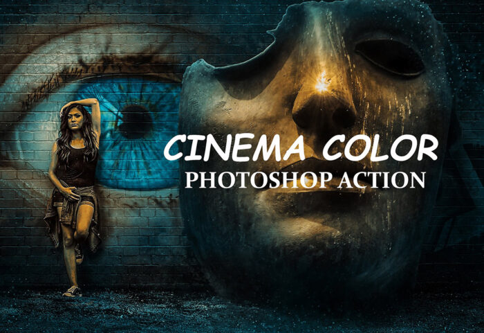 دانلود اکشن فتوشاپ : Cinema Color Photo shop Action